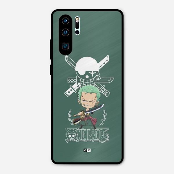 Hunter Zoro Sword Metal Back Case for Huawei P30 Pro