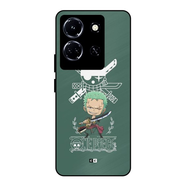Hunter Zoro Sword Metal Back Case for Infinix Note 30 5G