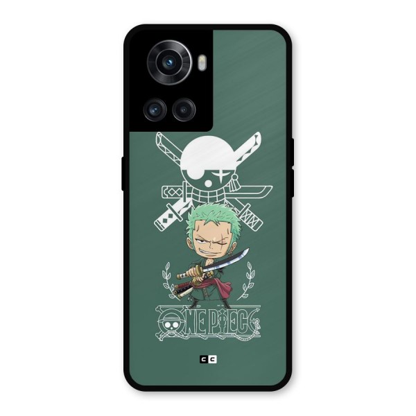 Hunter Zoro Sword Metal Back Case for OnePlus 10R