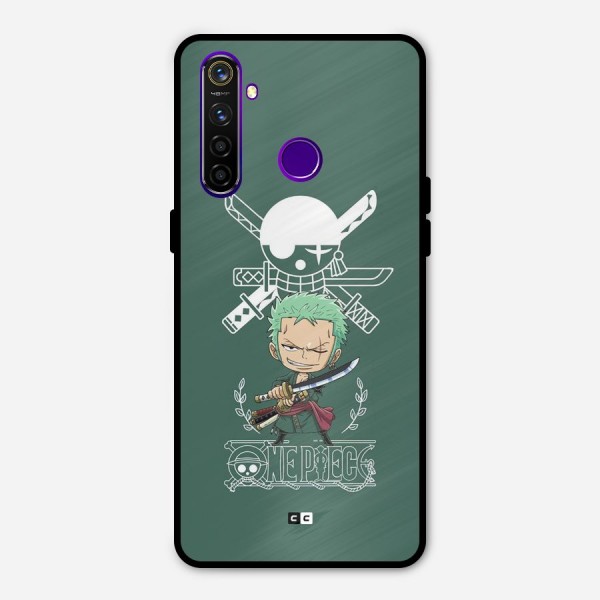 Hunter Zoro Sword Metal Back Case for Realme 5 Pro