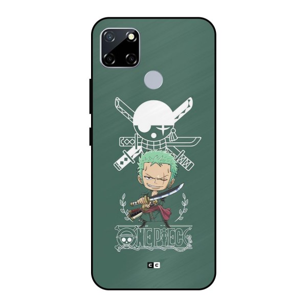 Hunter Zoro Sword Metal Back Case for Realme Narzo 30A