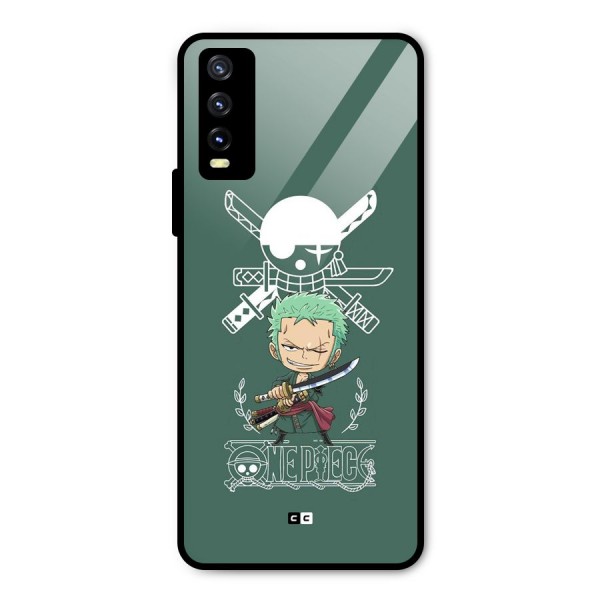 Hunter Zoro Sword Metal Back Case for Vivo Y20i