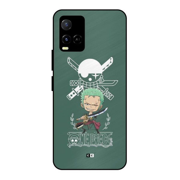 Hunter Zoro Sword Metal Back Case for Vivo Y21T