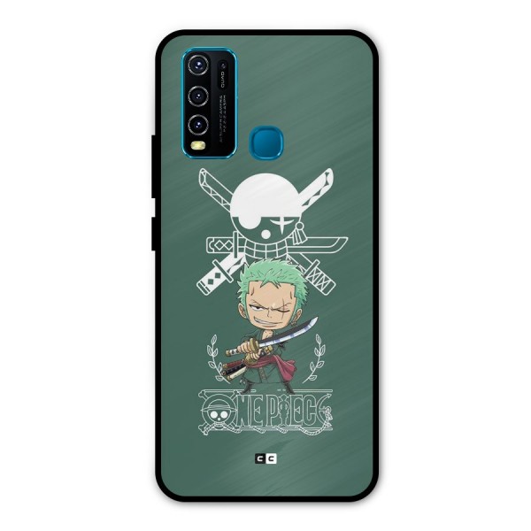 Hunter Zoro Sword Metal Back Case for Vivo Y30