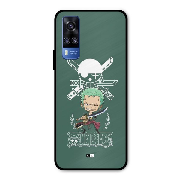 Hunter Zoro Sword Metal Back Case for Vivo Y51A