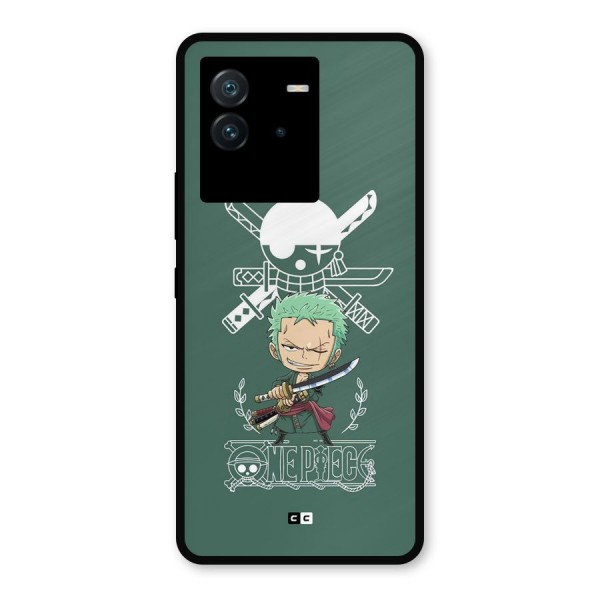 Hunter Zoro Sword Metal Back Case for iQOO Neo 6 5G