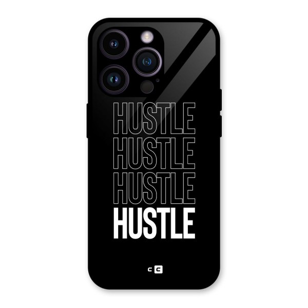 Hustle Hustle Hustle Glass Back Case for iPhone 14 Pro