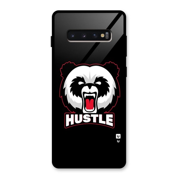 Hustle Panda Glass Back Case for Galaxy S10 Plus