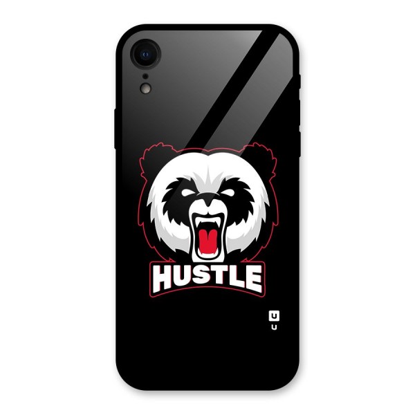 Hustle Panda Glass Back Case for iPhone XR