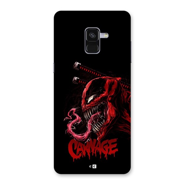 Hybrid Carnage Back Case for Galaxy A8 Plus