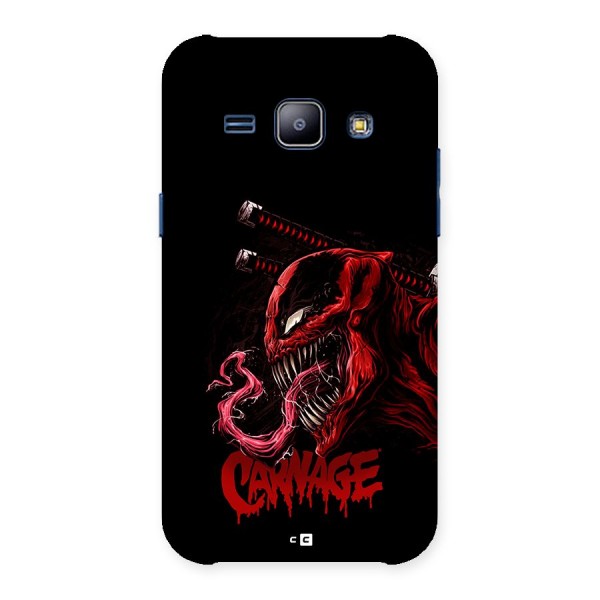 Hybrid Carnage Back Case for Galaxy J1