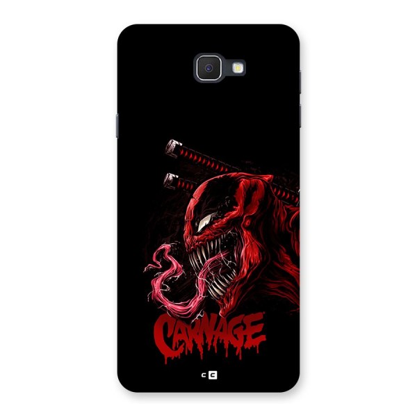 Hybrid Carnage Back Case for Galaxy On7 2016
