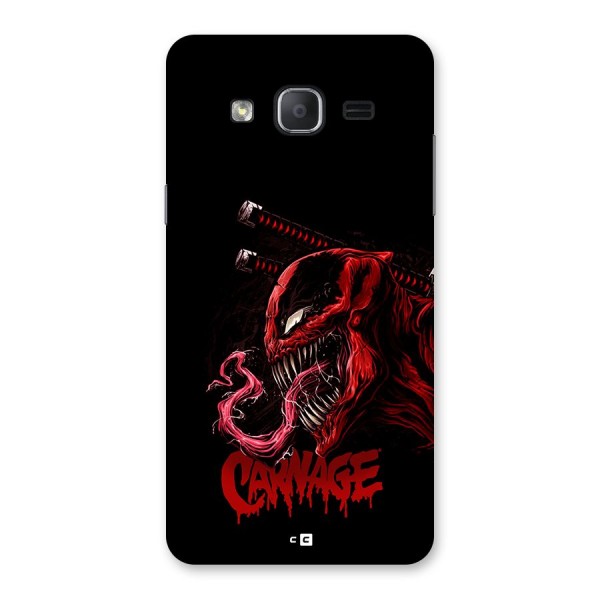 Hybrid Carnage Back Case for Galaxy On7 Pro