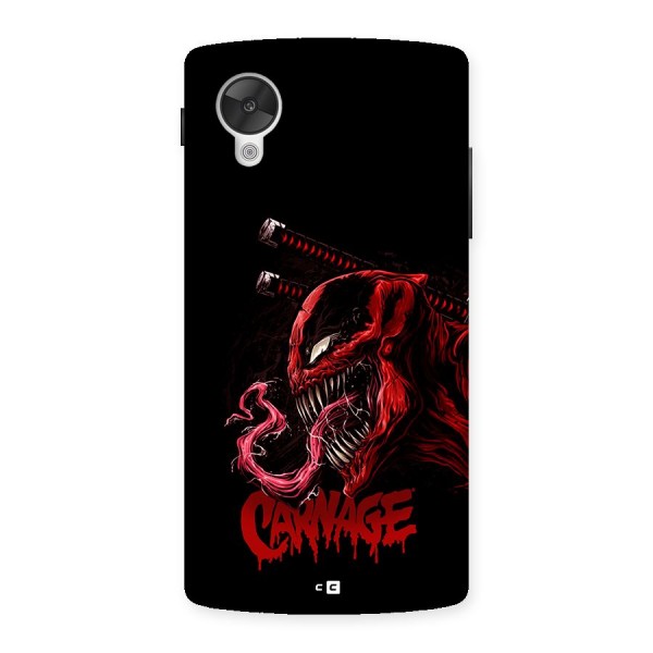 Hybrid Carnage Back Case for Google Nexus 5