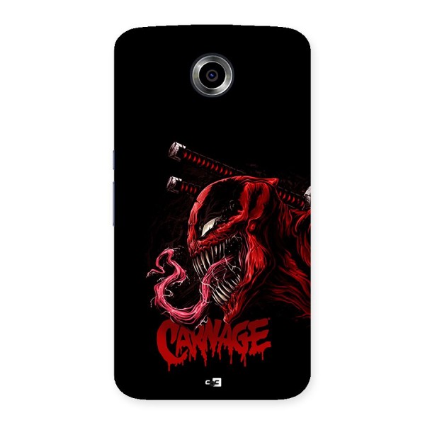 Hybrid Carnage Back Case for Google Nexus 6