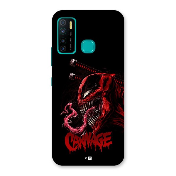 Hybrid Carnage Back Case for Infinix Hot 9 Pro