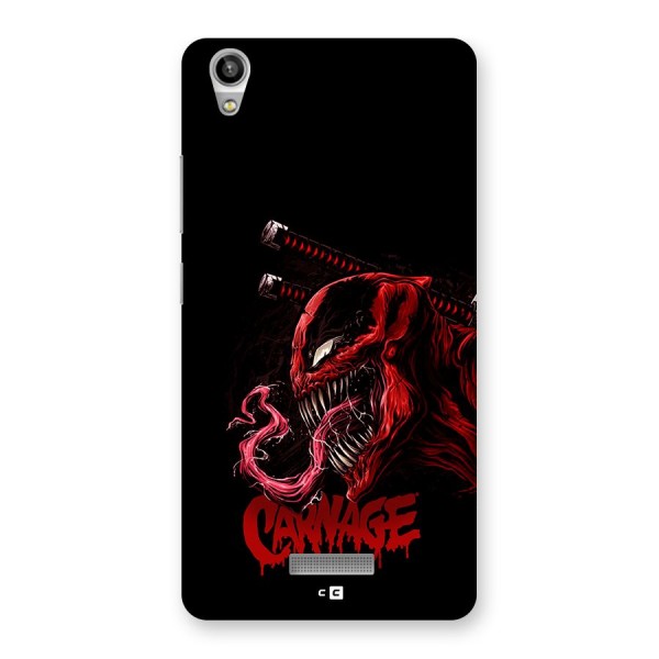 Hybrid Carnage Back Case for Lava Pixel V1