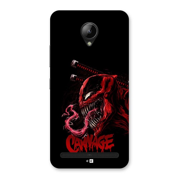 Hybrid Carnage Back Case for Lenovo C2