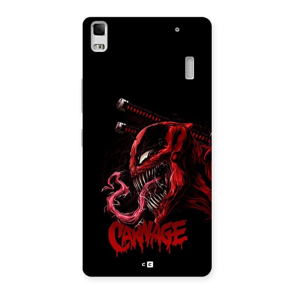 Hybrid Carnage Back Case for Lenovo K3 Note