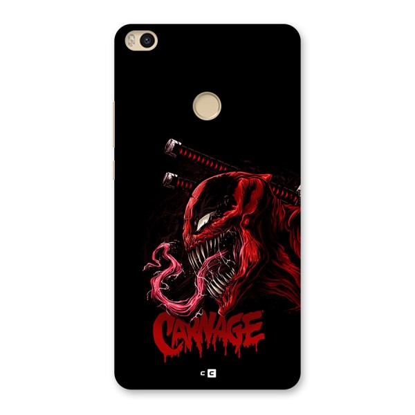 Hybrid Carnage Back Case for Mi Max 2