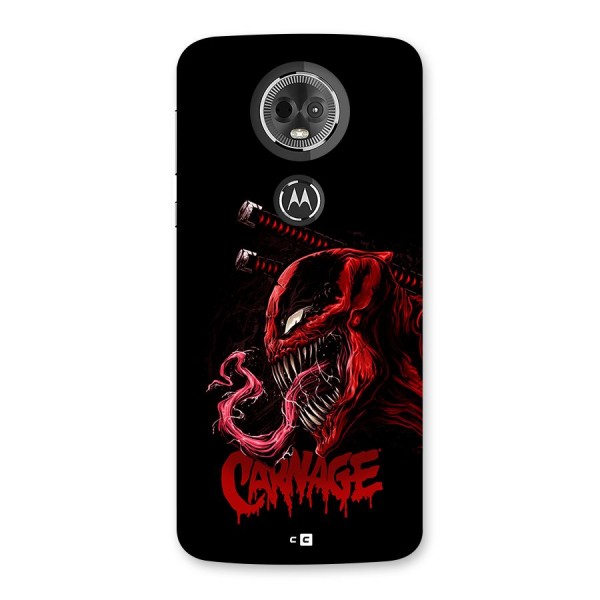 Hybrid Carnage Back Case for Moto E5 Plus
