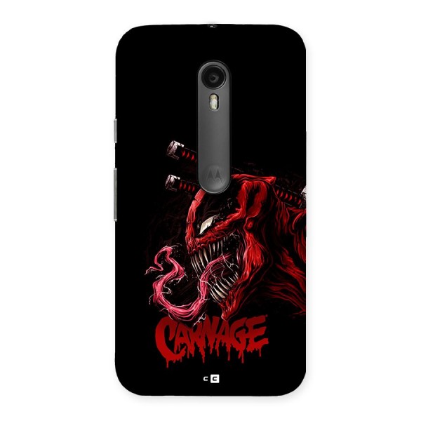 Hybrid Carnage Back Case for Moto G3