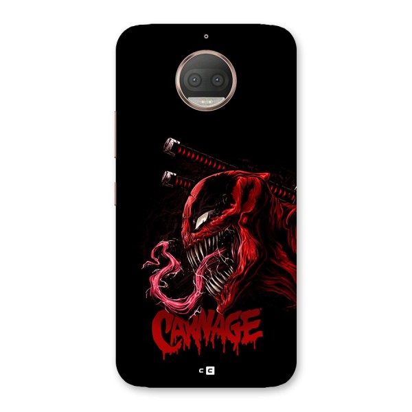 Hybrid Carnage Back Case for Moto G5s Plus