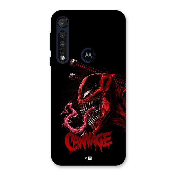 Hybrid Carnage Back Case for Motorola One Macro
