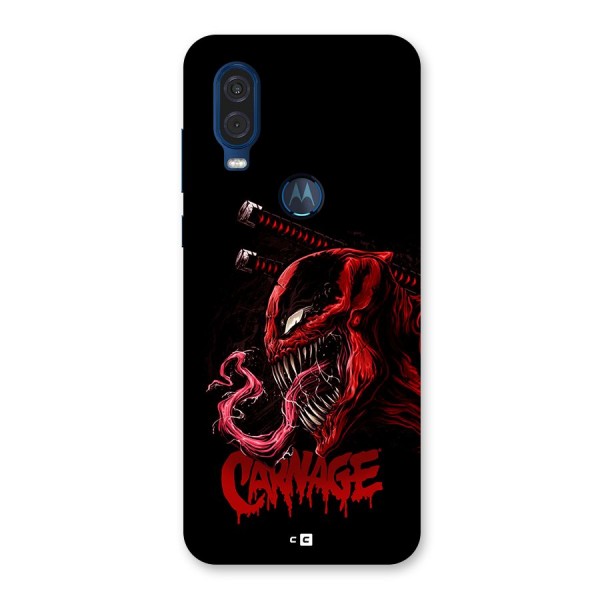 Hybrid Carnage Back Case for Motorola One Vision