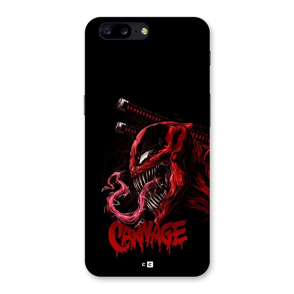 Hybrid Carnage Back Case for OnePlus 5