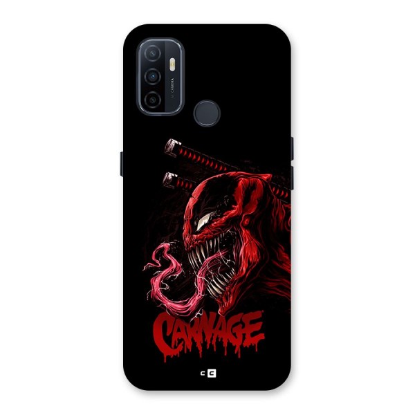 Hybrid Carnage Back Case for Oppo A33 (2020)