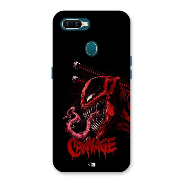 Hybrid Carnage Back Case for Oppo A7