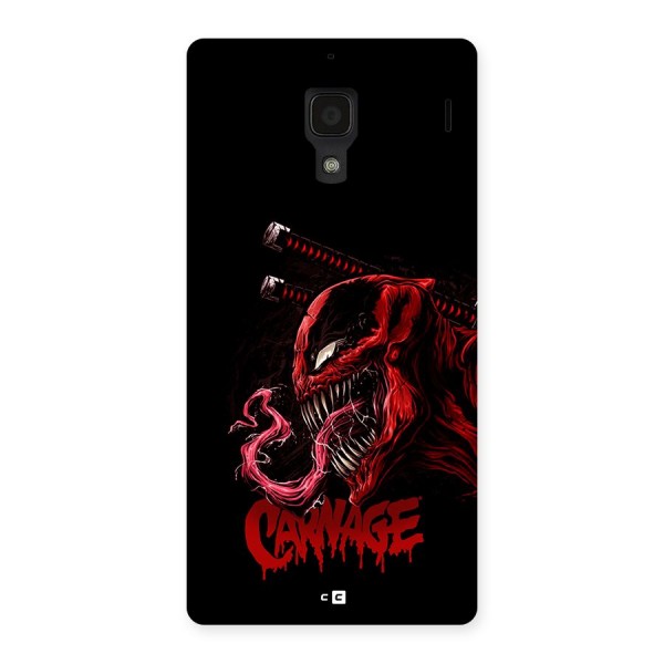 Hybrid Carnage Back Case for Redmi 1s