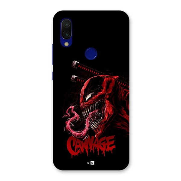 Hybrid Carnage Back Case for Redmi 7