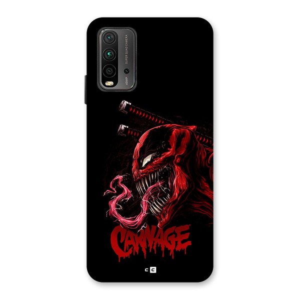 Hybrid Carnage Back Case for Redmi 9 Power