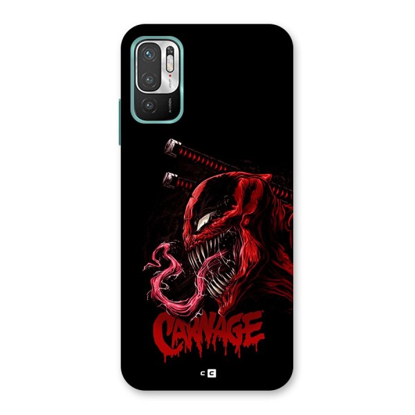 Hybrid Carnage Back Case for Redmi Note 10T 5G