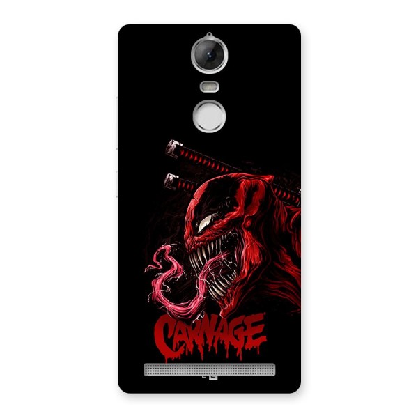 Hybrid Carnage Back Case for Vibe K5 Note