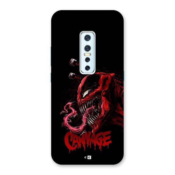 Hybrid Carnage Back Case for Vivo V17 Pro