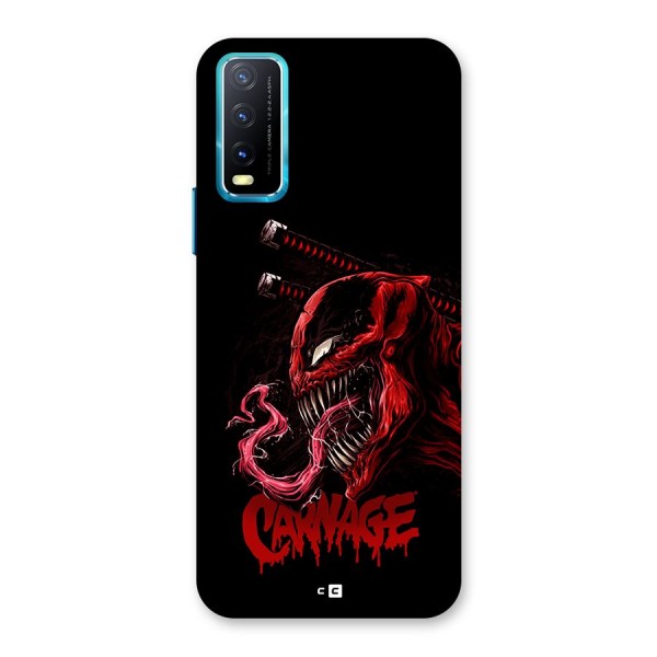 Hybrid Carnage Back Case for Vivo Y12s