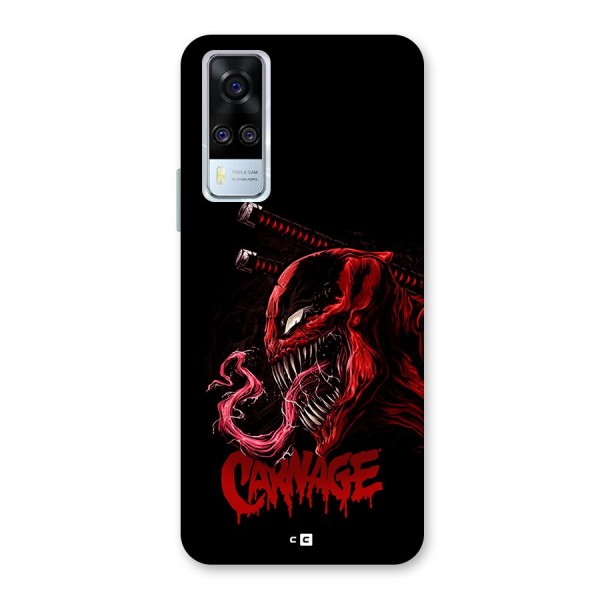 Hybrid Carnage Back Case for Vivo Y51A
