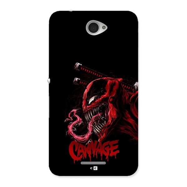 Hybrid Carnage Back Case for Xperia E4