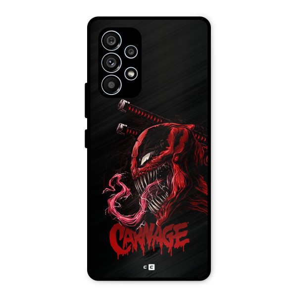 Hybrid Carnage Metal Back Case for Galaxy A53 5G