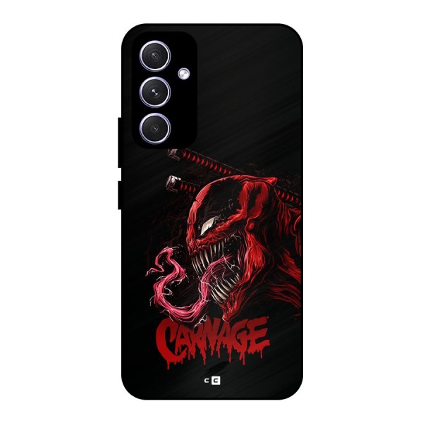 Hybrid Carnage Metal Back Case for Galaxy A54