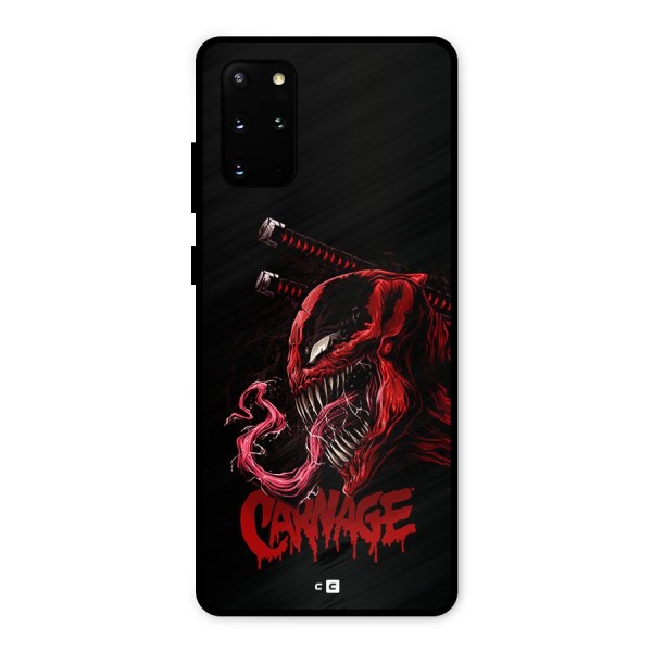 Hybrid Carnage Metal Back Case for Galaxy S20 Plus