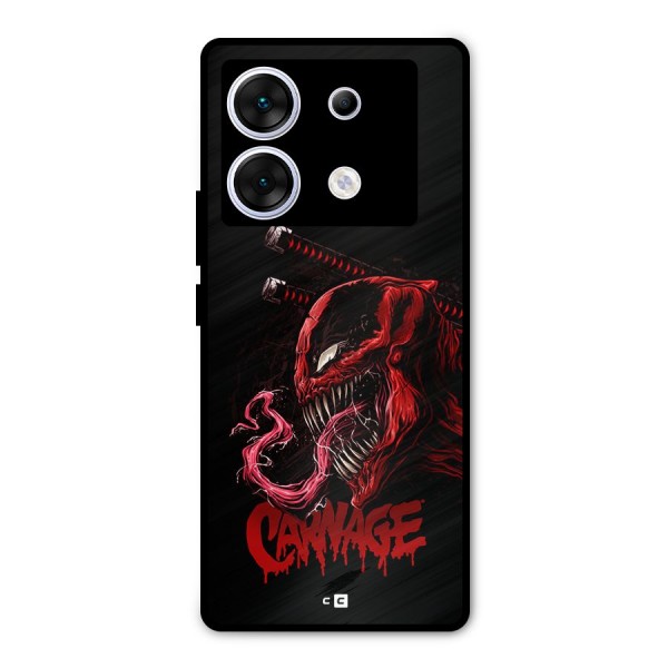 Hybrid Carnage Metal Back Case for Infinix Zero 30 5G