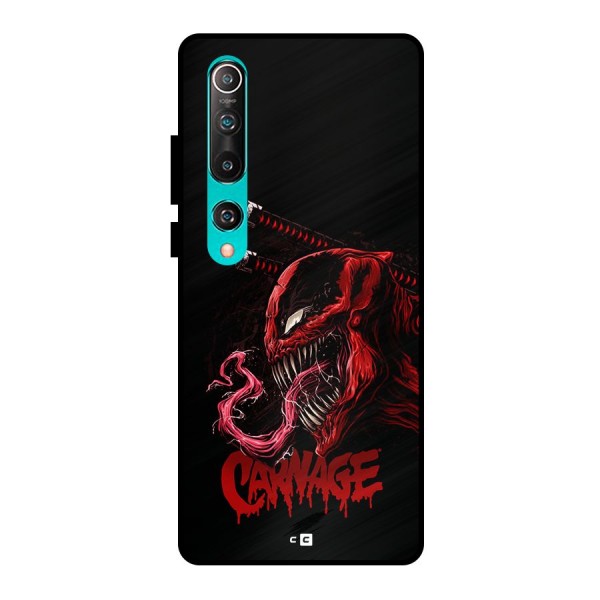 Hybrid Carnage Metal Back Case for Mi 10