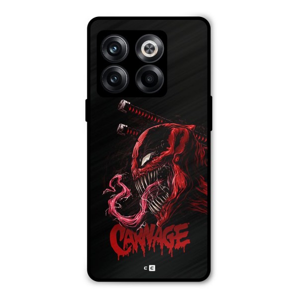 Hybrid Carnage Metal Back Case for OnePlus 10T