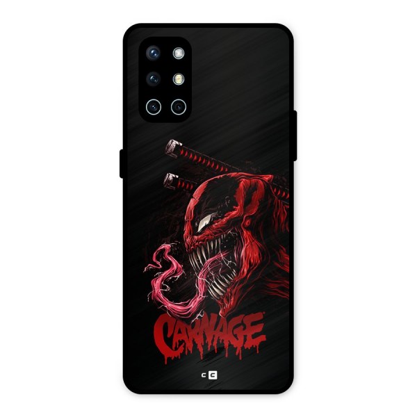 Hybrid Carnage Metal Back Case for OnePlus 9R