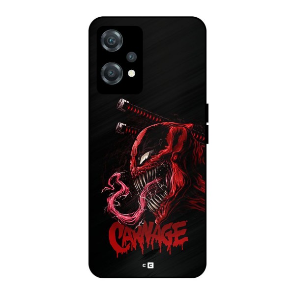 Hybrid Carnage Metal Back Case for OnePlus Nord CE 2 Lite 5G