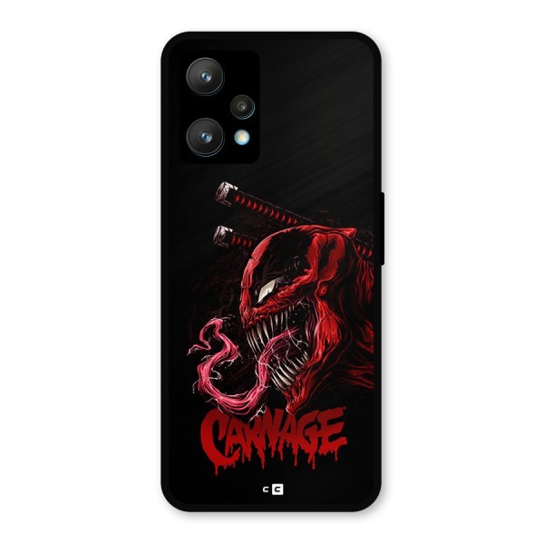 Hybrid Carnage Metal Back Case for Realme 9